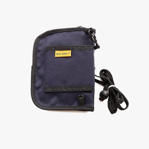 ECGO 177-0040, Θήκη Εγγράφων και Διαβατηρίων, Ύφασμα, Μπλε