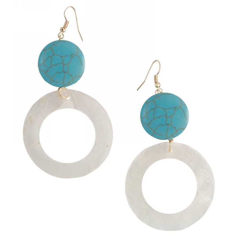 Kostibas 3015-862LD, Κοχύλι, Τιρκουάζ 