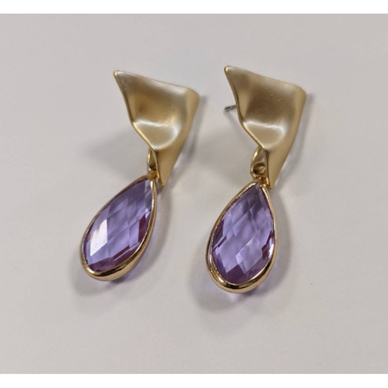 Kostibas 3012-931XJ, Σκουλαρίκια, Μοτίφ, Μεταλλικό, ΤΕ, Χρυσό 