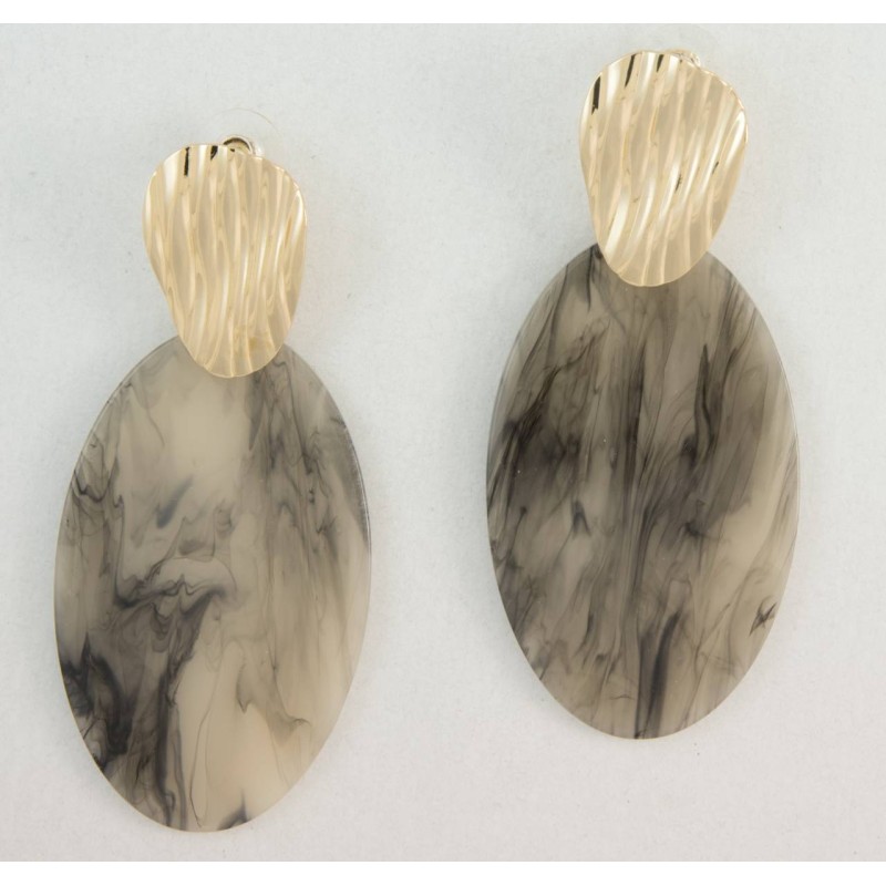 Kostibas 3012-903C, Μοτίφ, Μεταλλικό, Καφέ 