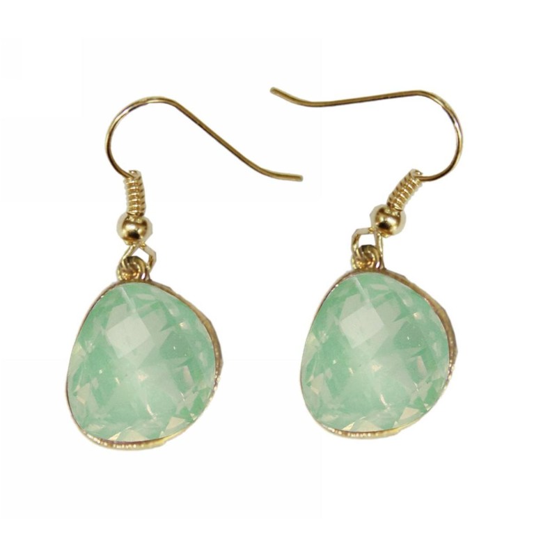 Kostibas 3012-542XP, Σκουλαρίκια, Ρητίνη, Κρύσταλλο, ΤΕ, Βεραμάν