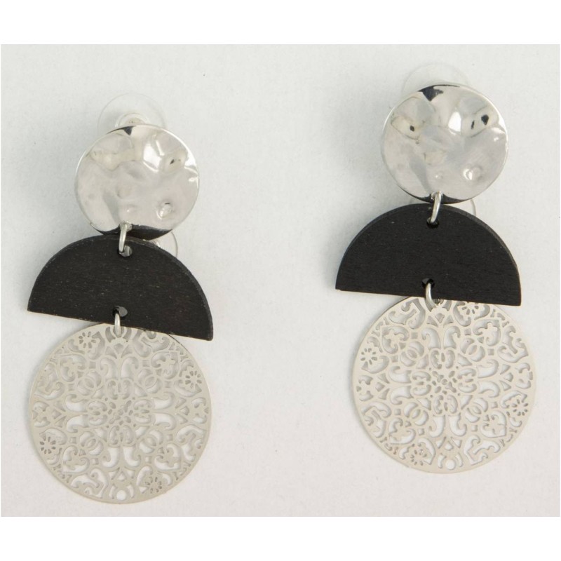 Kostibas 3018-833AM, Φιλιγκράν, Ξύλο, Μαύρο