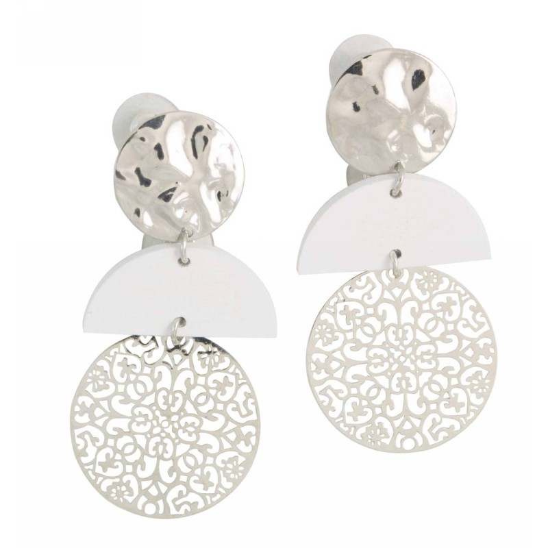 Kostibas 3018-833AL, Φιλιγκράν, Ξύλο, Λευκό