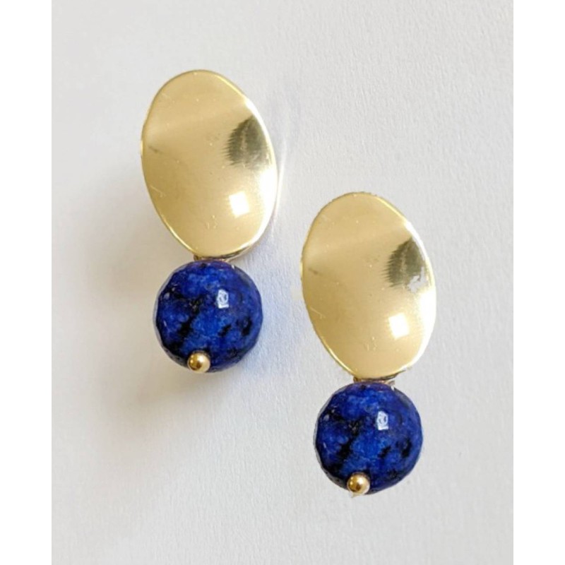 Kostibas 3014-901XB, Σκουλαρίκια, Μεταλλικό, ΤΕ, Μπλε