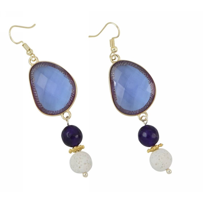 Kostibas 3025-803JL, Πέτρα, Ημιπολύτιμο, Γαλάζιο 