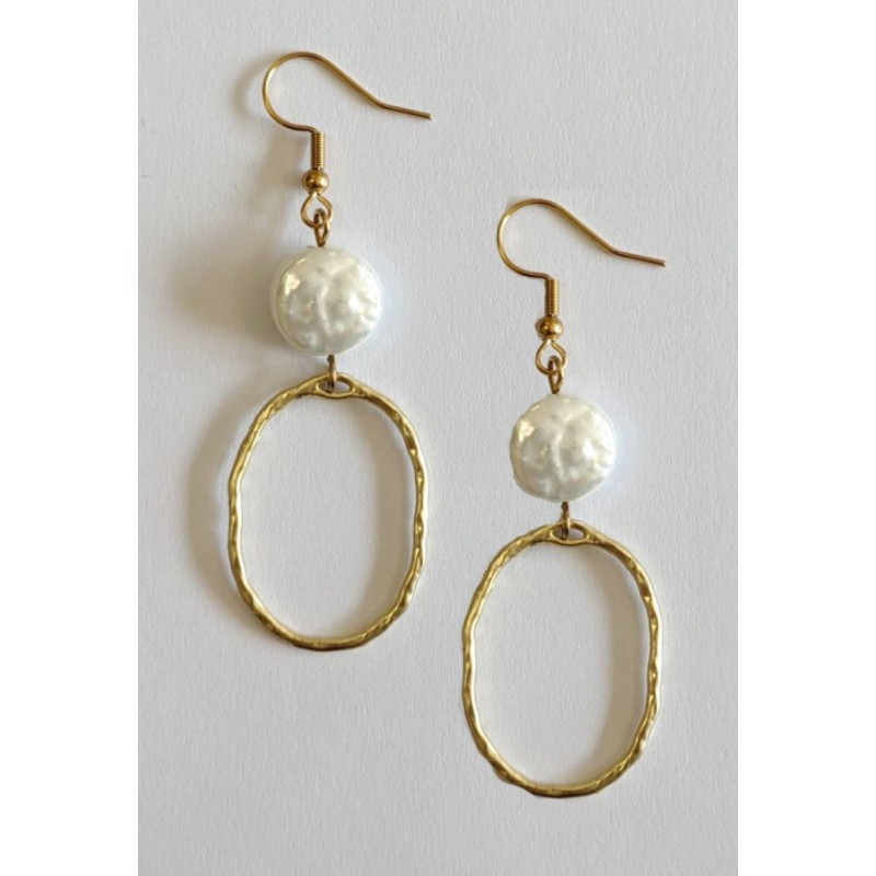 Kostibas 3015-891XL, Πέτρα, Κοχύλι, Λευκό 