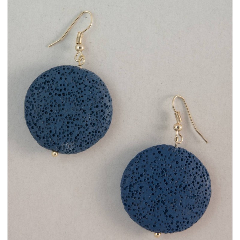 Kostibas 3014-874B, Σκουλαρίκια, Πέτρα, ΤΕ, Μπλε 