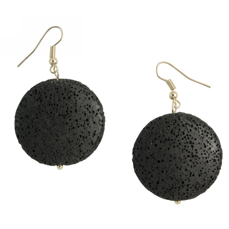 Kostibas 3014-874A, Σκουλαρίκια, Πέτρα, ΤΕ, Μαύρο 