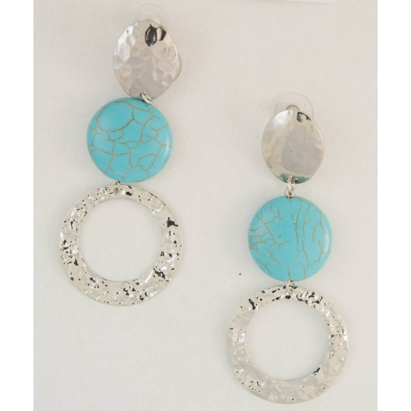 Kostibas 3014-864AD, Πέτρα, Μεταλλικό, ΤΕ, Τιρκουάζ 