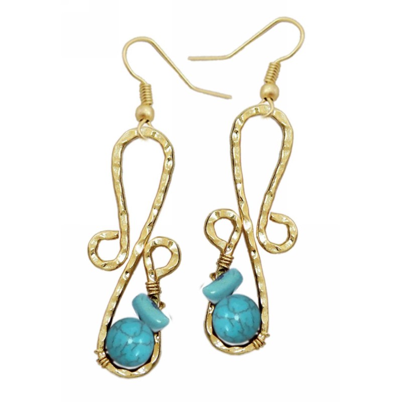 Kostibas 3014-701XD, Πέτρα, Μεταλλικό, Τιρκουάζ 