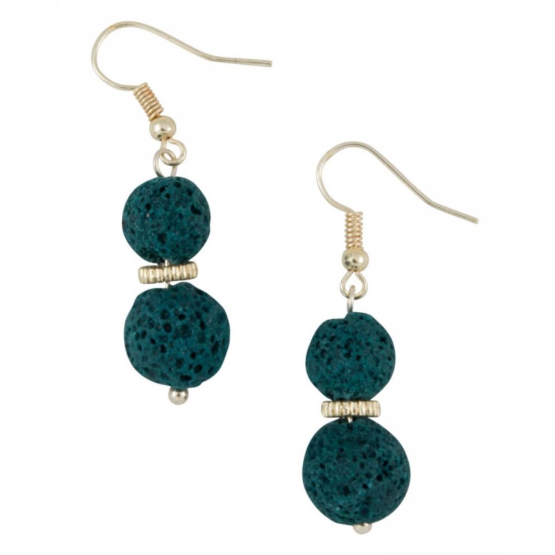 Kostibas 3014-681N, Σκουλαρίκια, Πέτρα, Μεταλλικό, ΤΕ, Πετρόλ