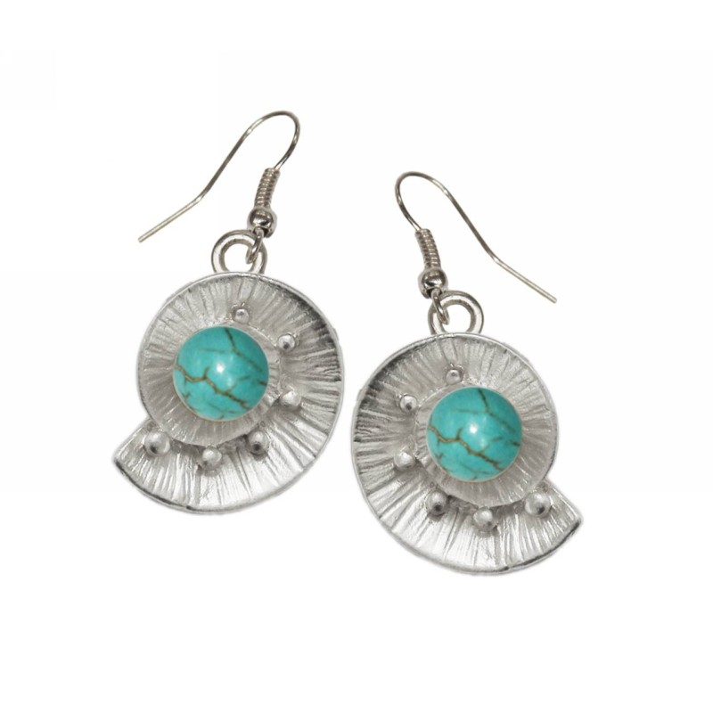 Kostibas 3014-507AD, Πέτρα, Μεταλλικό, Τιρκουάζ