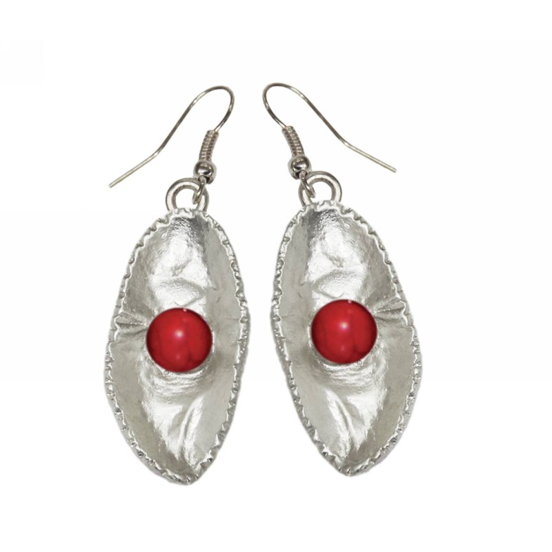 Kostibas 3014-504AE, Πέτρα, Μεταλλικό, Κόκκινο