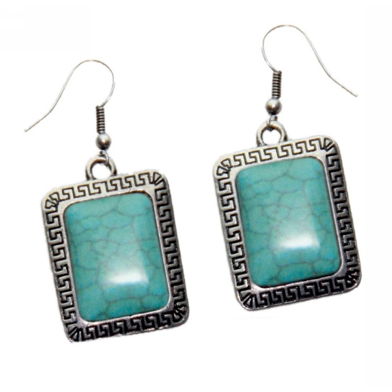 Kostibas 3014-104D, Πέτρα, Μεταλλικό, Τιρκουάζ 