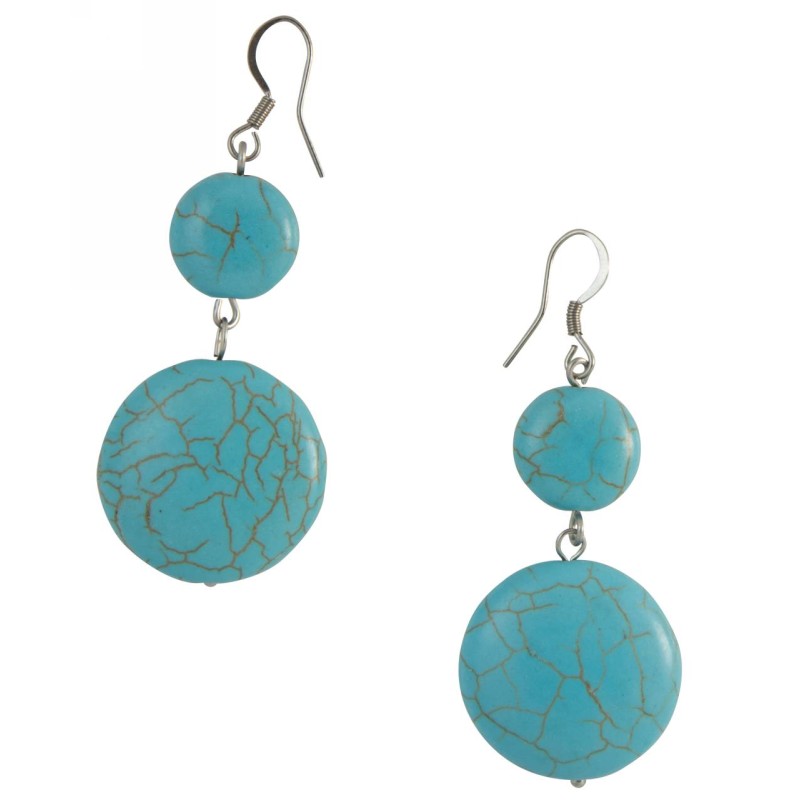 Kostibas 3013-859AD, Πέτρα, Μεταλλικό, Τιρκουάζ 