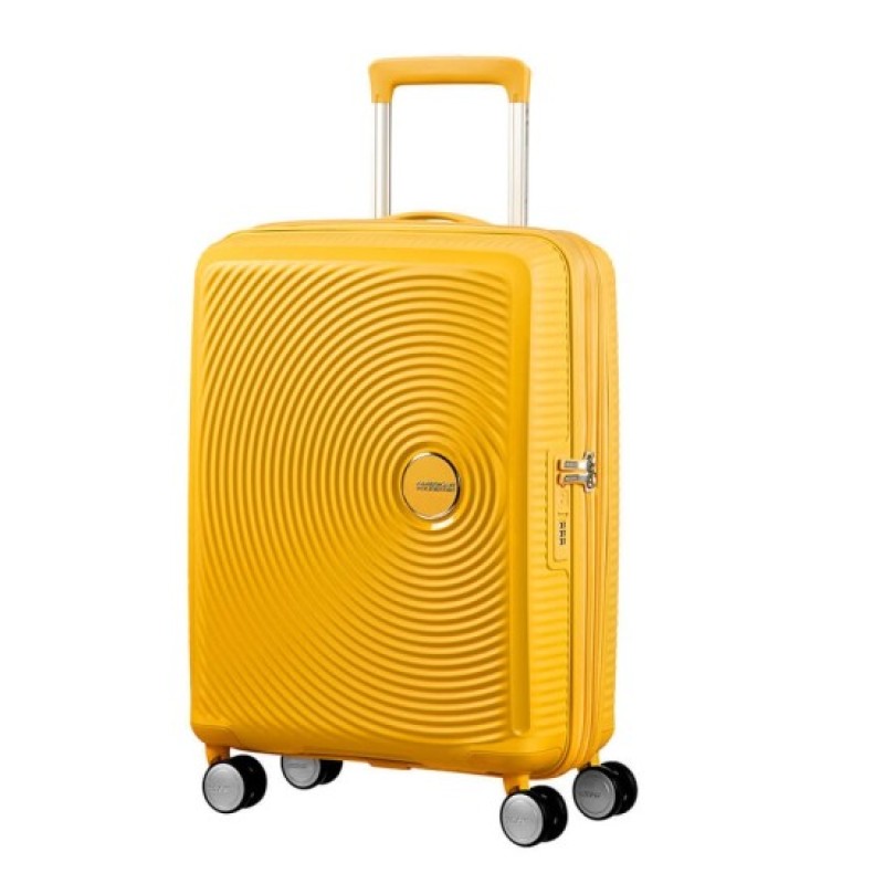 American Tourister 88472-1371, Soundbox Bass Yellow, Μικρή/Καμπίνας, Κίτρινο