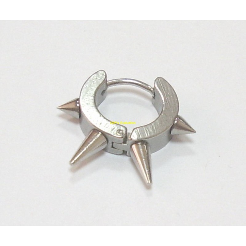 Kostibas 3413-056, Ατσάλι, Piercing, Ασημί 