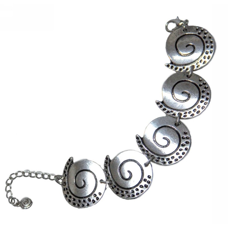 Kostibas 1510-128, Μεταλλικό, Αρχαιοελληνικό, Ασημί 