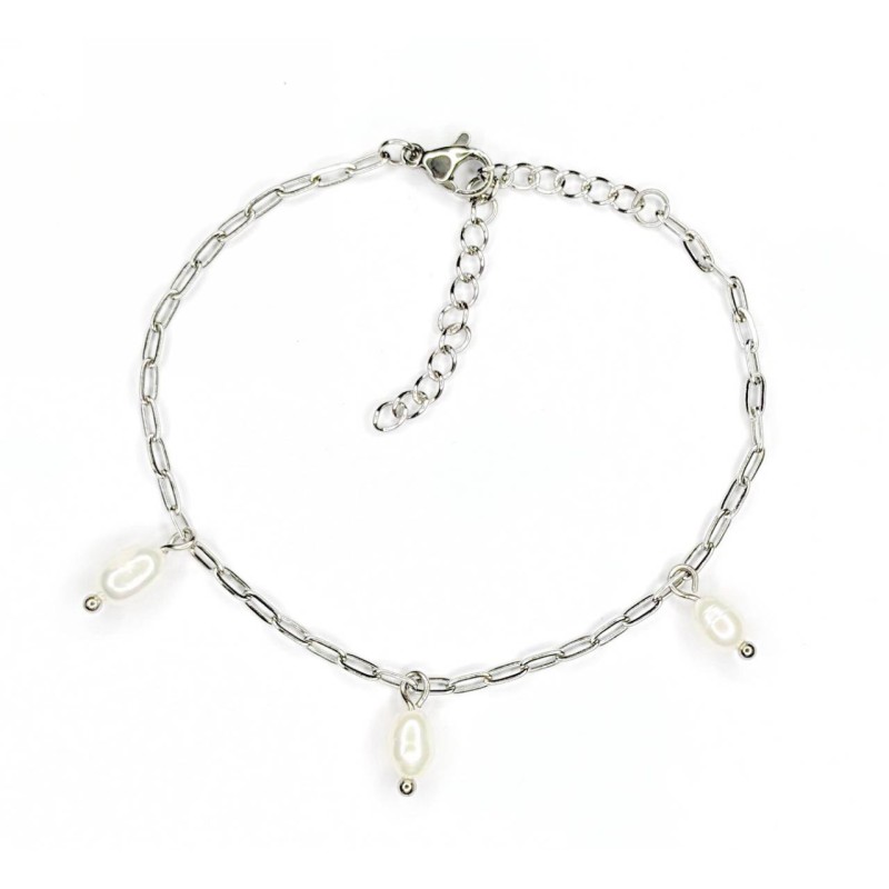 Kostibas 1513-905A, Βραχιόλι, Ατσάλι, Ασημί 