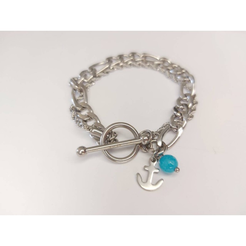 Kostibas 1513-902A1, Ατσάλι, Τιρκουάζ, Ασημί 