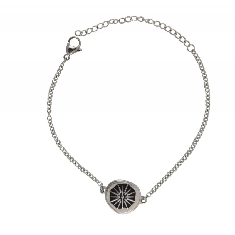 Kostibas 1513-808AB, Ατσάλι, Μοτίφ, Ασημί 