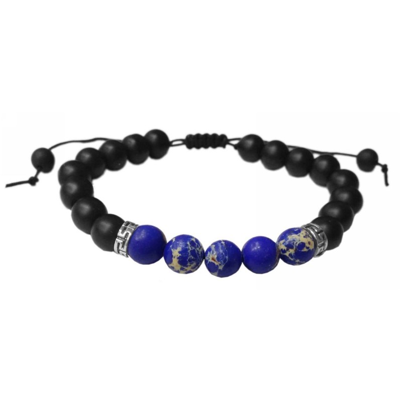 Kostibas 1550-094MC, Γυαλί, Ξύλο, Αντρικό, Μπλε 