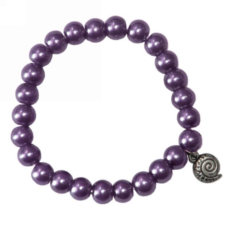 Kostibas 1522-302HJ, Γυαλί, Πέρλα, Μωβ 