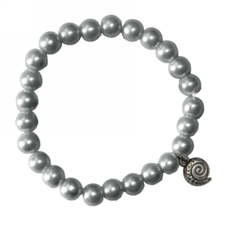 Kostibas 1522-302HA, Γυαλί, Πέρλα, Ασημί 