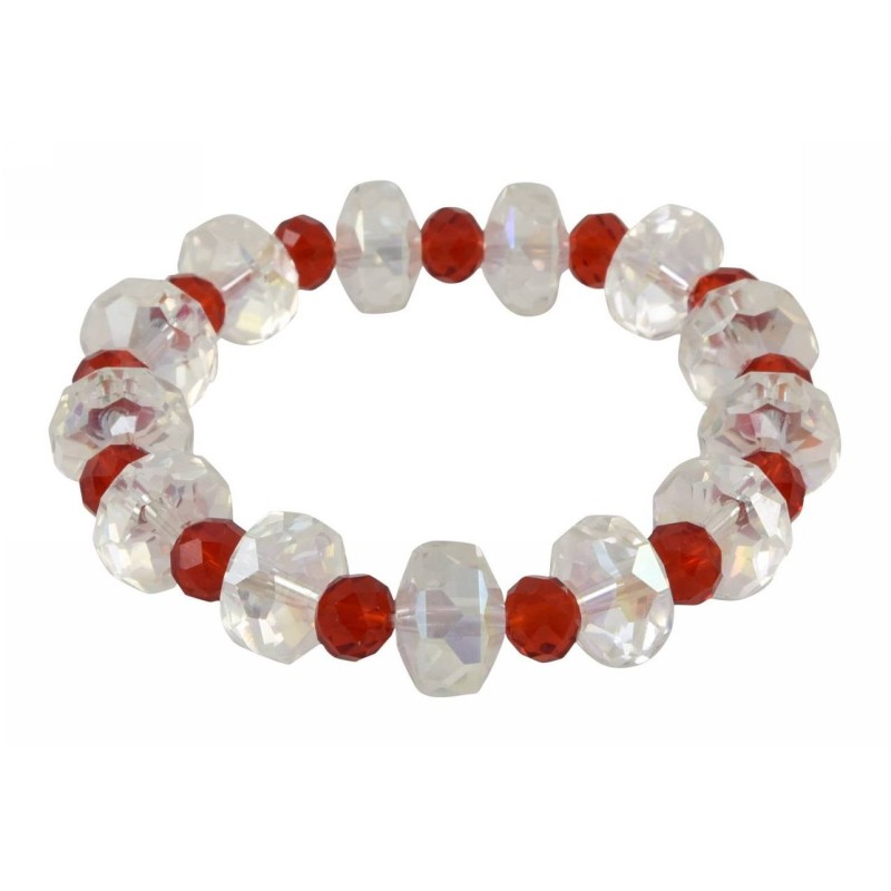 Kostibas 1528-805LU, Γυαλί, Διάφορα σχέδια, Κόκκινο