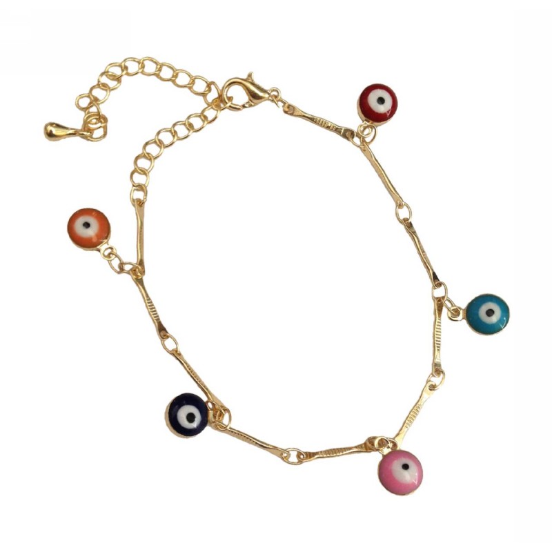 Kostibas 1535-504, Μεταλλικό, Ματάκια, ΤΕ, Πολύχρωμο 