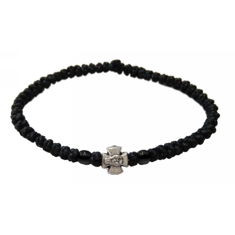 Kostibas 1559-406MM, Κομποσχοίνι, Εκκλησιαστικό, ΤΕ, Ασημί 