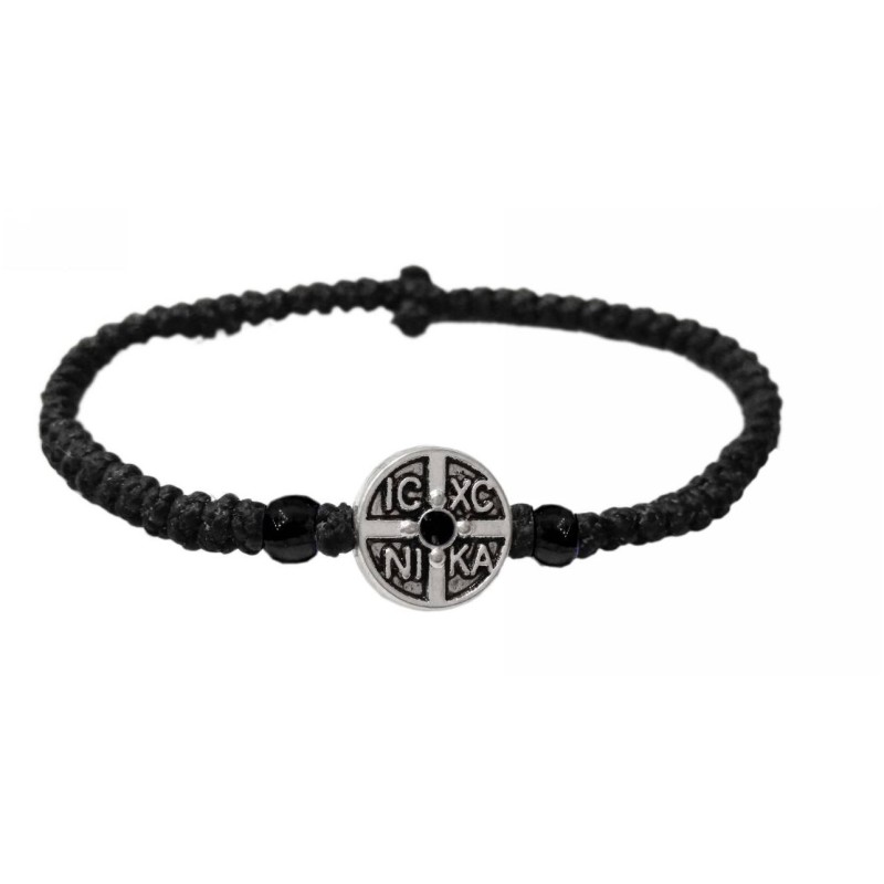 Kostibas 1559-404MM, Κομποσχοίνι, Εκκλησιαστικό, ΤΕ, Μαύρο 