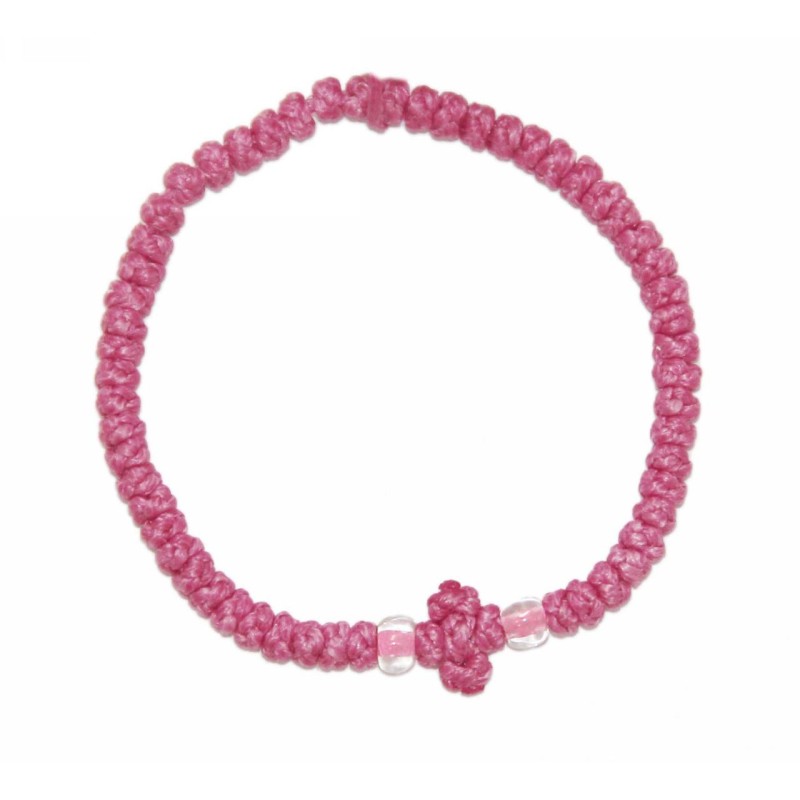 Kostibas 1559-402R2, Κομποσχοίνι, Εκκλησιαστικό, ΤΕ, Ροζ