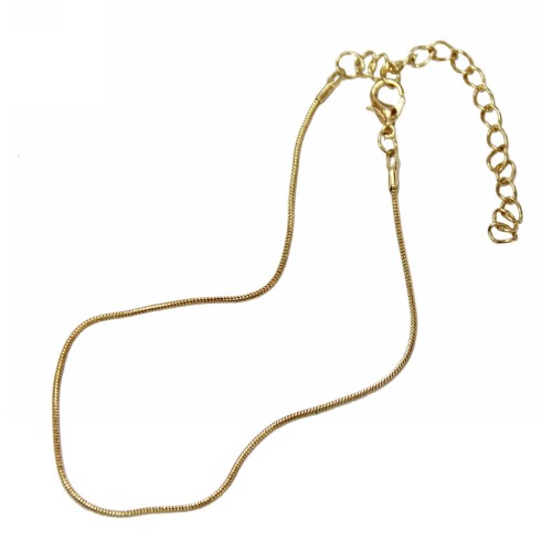 Kostibas 2035-701X, Μεταλλικό, Αλυσίδα, Χρυσό 