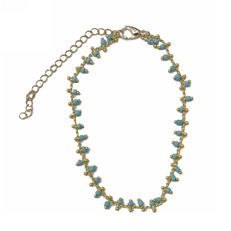 Kostibas 2035-521XT, Μεταλλικό, Αλυσίδα, Τιρκουάζ 