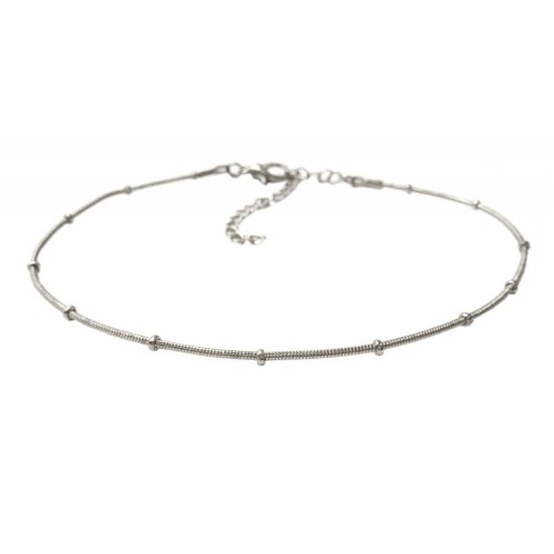 Kostibas 2035-513A, Μεταλλικό, Αλυσίδα, Ασημί