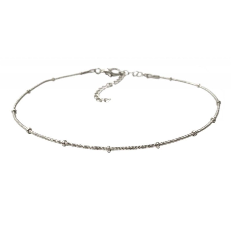 Kostibas 2035-513A, Μεταλλικό, Αλυσίδα, Ασημί