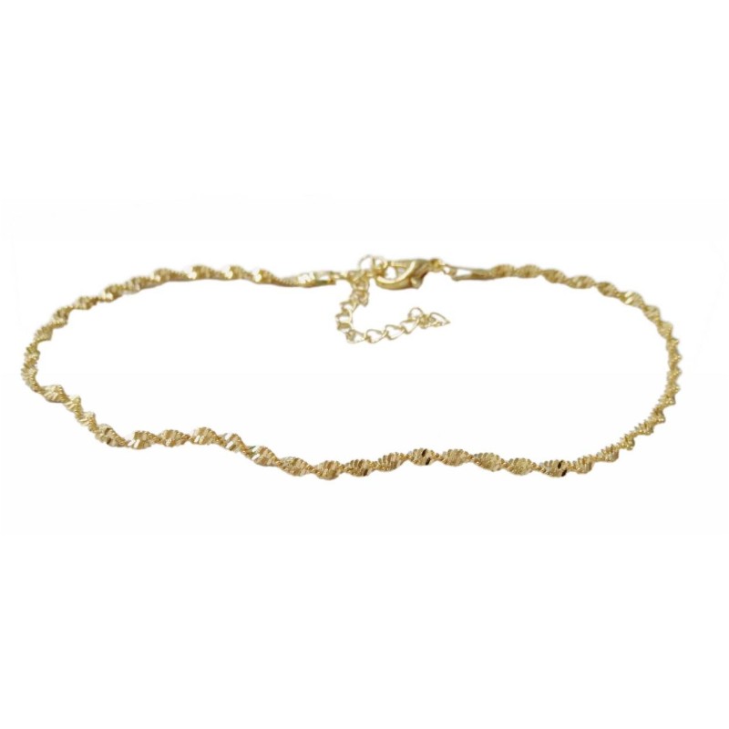 Kostibas 2035-512X, Μεταλλικό, Αλυσίδα, Χρυσό 