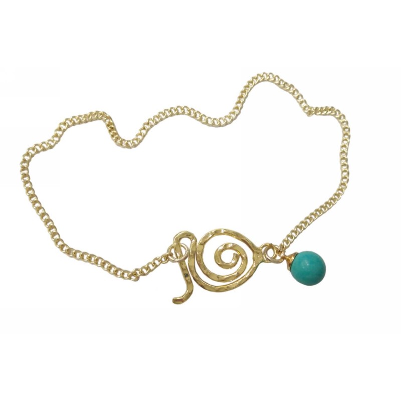 Kostibas 2014-723XD, Μεταλλικό, Αλυσίδα, Χρυσό 