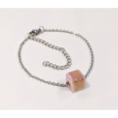 Kostibas 2013-866AR, Ατσάλι, Μοτίφ, Κεραμικό, Ροζ