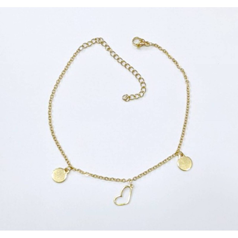 Kostibas 2013-804X, Βραχιόλι Ποδιού, Ατσάλι, ΤΕ, Χρυσό 