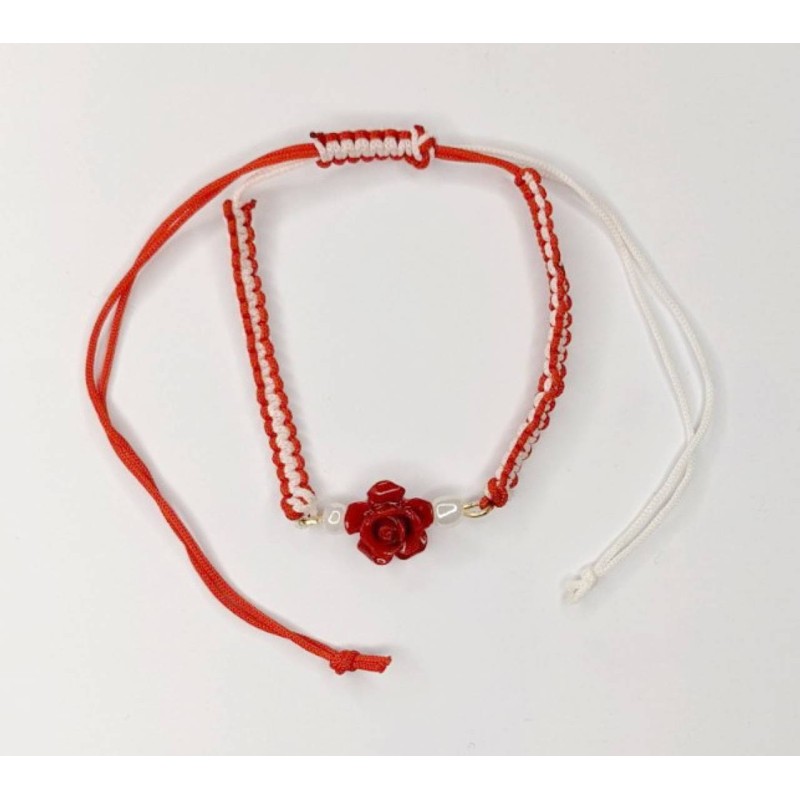 Kostibas 1539-634L, Σχοινί, Μοτίφ, Μάρτης, ΤΕ, Κόκκινο 