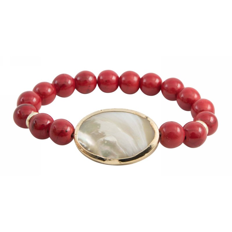 Kostibas 1515-841EE, Κοχύλι, Μοτίφ, Κόκκινο 