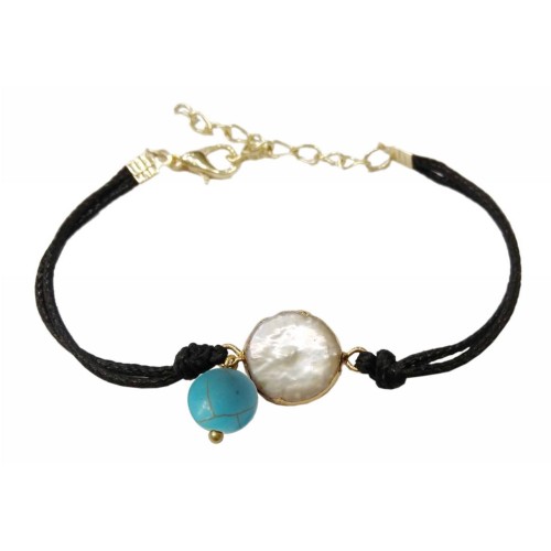 Kostibas 1514-749XD, Σχοινί, Μοτίφ, Τιρκουάζ 