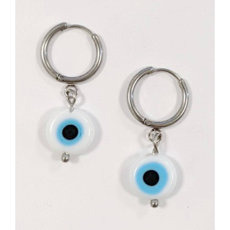 Kostibas 3113-756A, Ατσάλι, Κρίκοι, Μάτι, Ασημί 