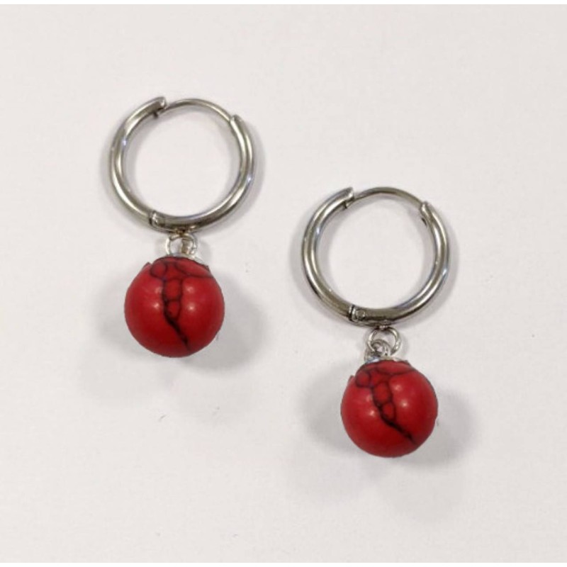 Kostibas 3113-721AE, Ατσάλι, Κρίκοι, Κόκκινο 