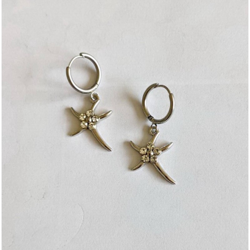 Kostibas 3113-709A, Ατσάλι, Κρίκοι, Ασημί 