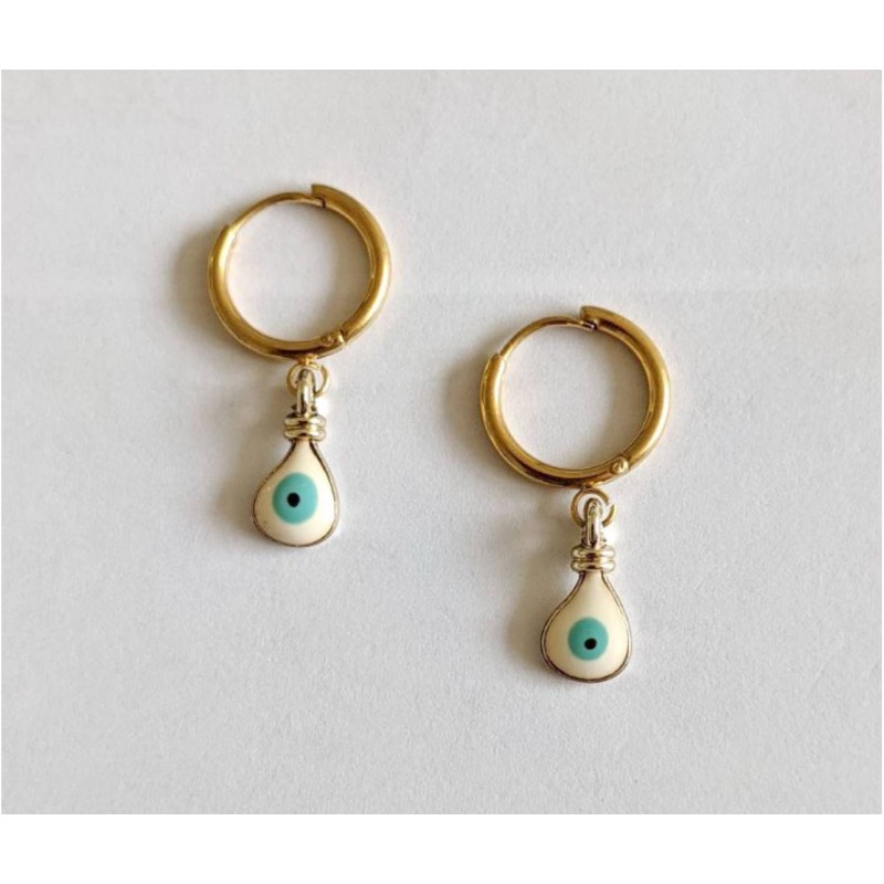 Kostibas 3113-706XL, Ατσάλι, Κρίκοι, Μάτι, Λευκό 