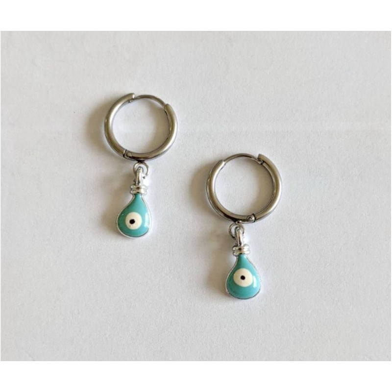 Kostibas 3113-706AT, Ατσάλι, Κρίκοι, Μάτι, Τιρκουάζ 