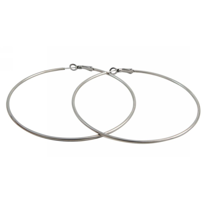 Kostibas 3113-6080A, Ατσάλι, Κρίκοι, Ασημί 